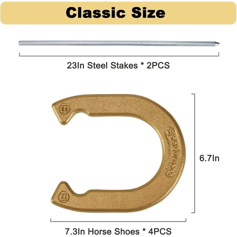 Juego de Herraduras Clásicas S - Horseshoe Game Set reseña y precio