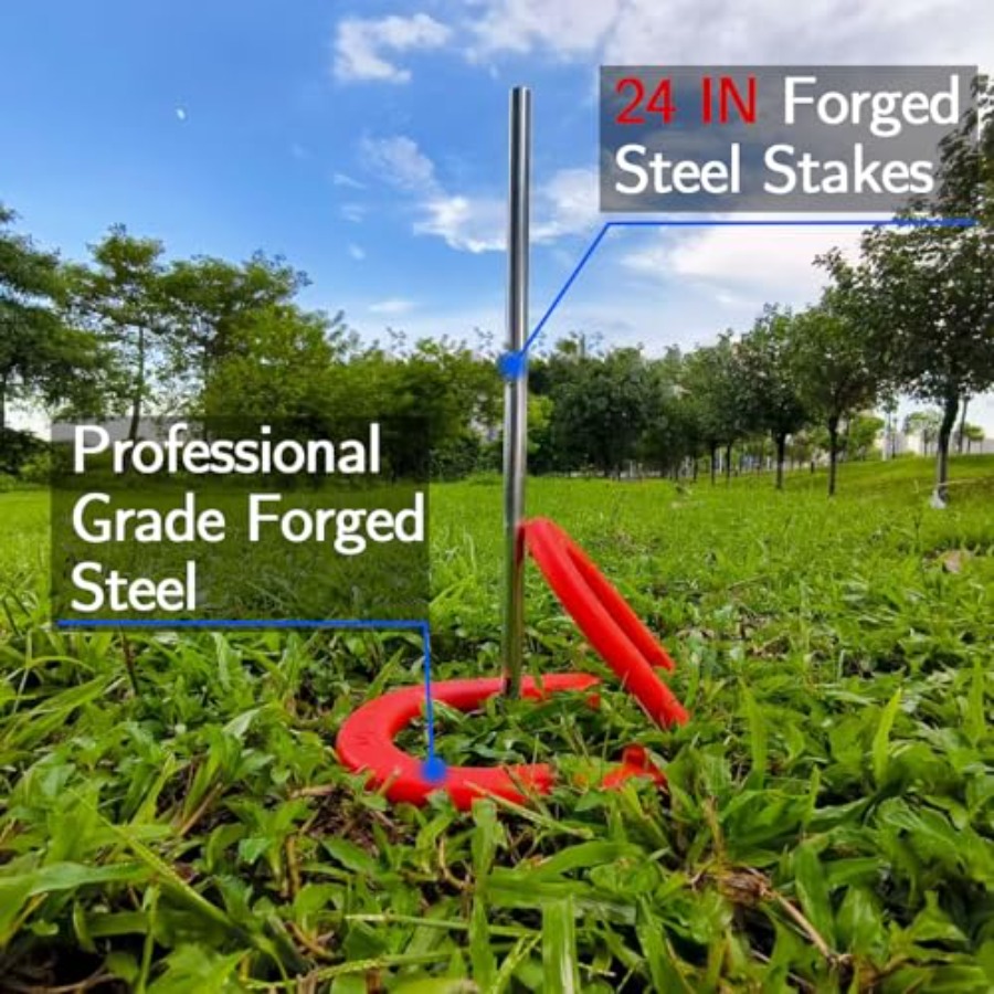 Juego de juego al aire libre p - Horseshoe Game Set reseña y precio