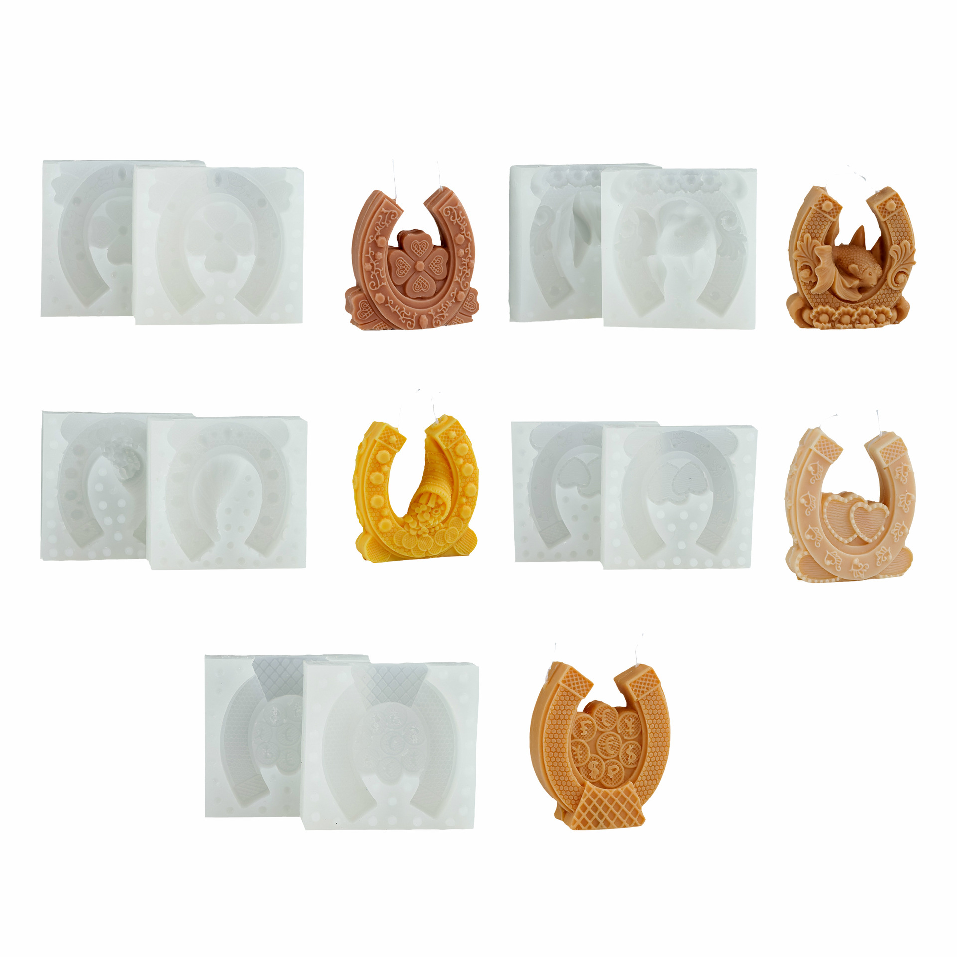 Molde de vela con adorno de he - Horseshoe Game Set reseña y precio